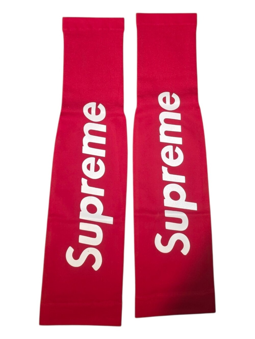 1 Pair Supreme Red Athletic Arm Sleeves